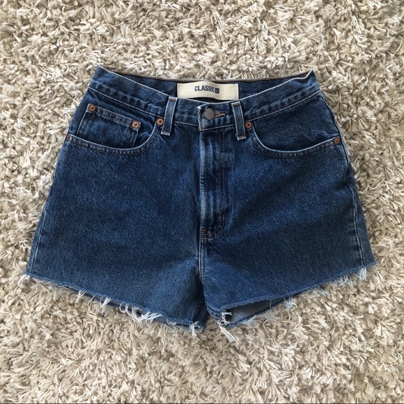 GAP Pants - Gap classic high waist cutoff blue jean shorts